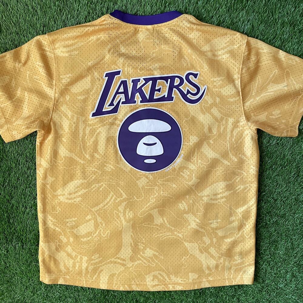 Aape X Lakers Mitchell & Ness Jersey